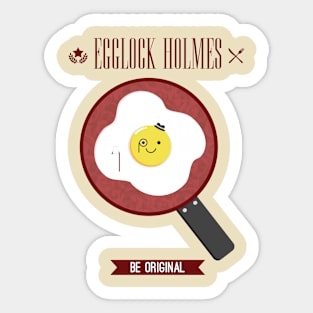 Egglock Holmes Sticker